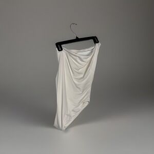 Ziah Asymmetric One Piece Cream Ivory US Size 8